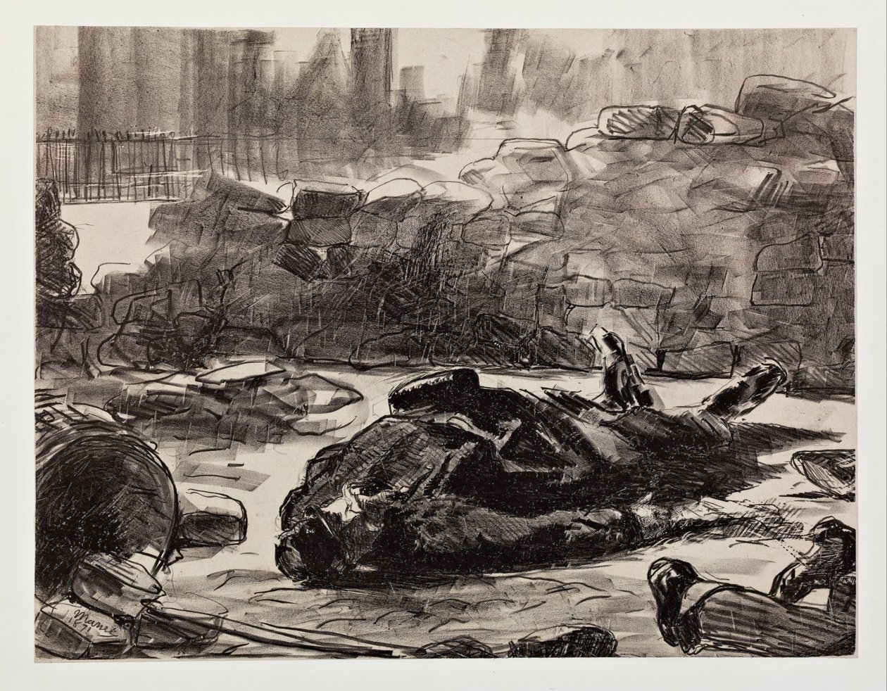Guerra civile da Édouard Manet