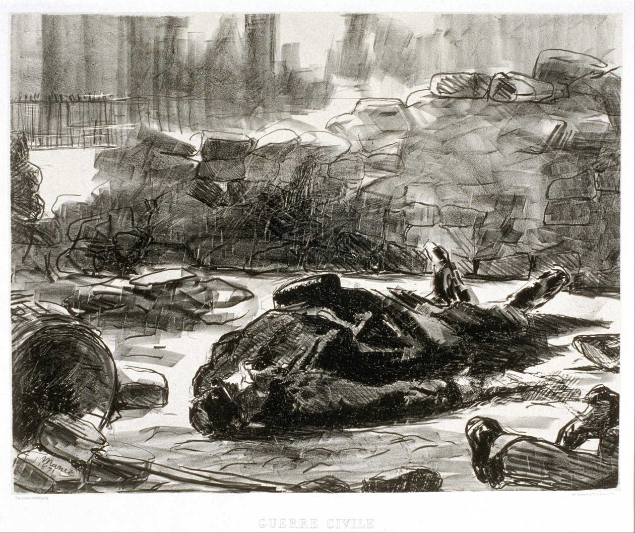 Guerra civile da Édouard Manet