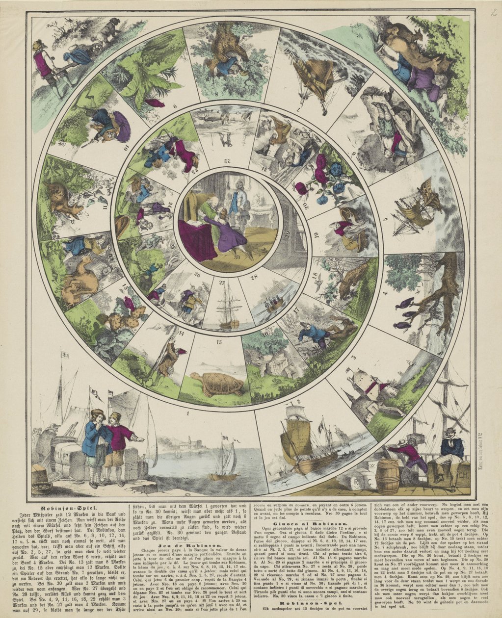 Gioco di Robinson da firma Joseph Scholz