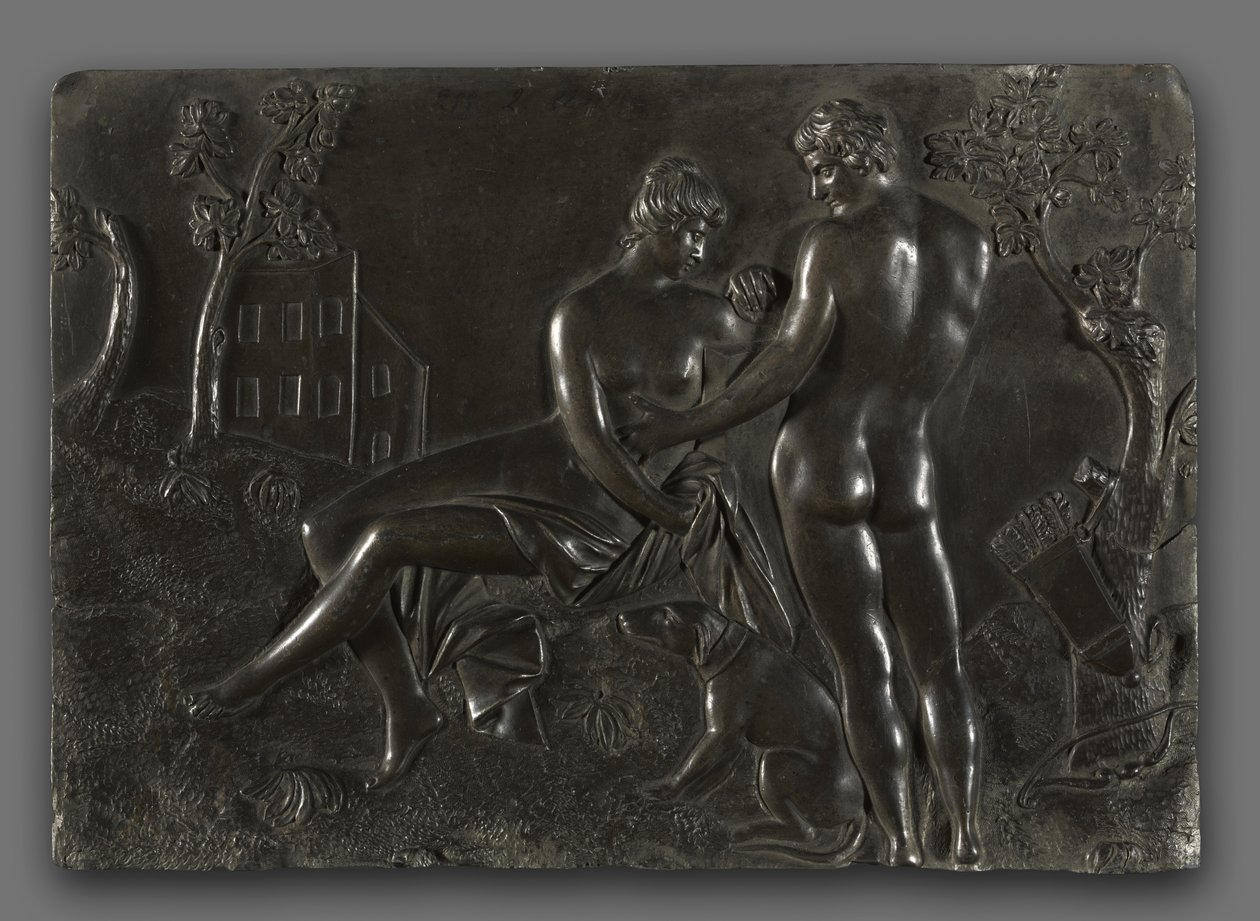 Venere e Adone da follower of Georg Raphael Donner