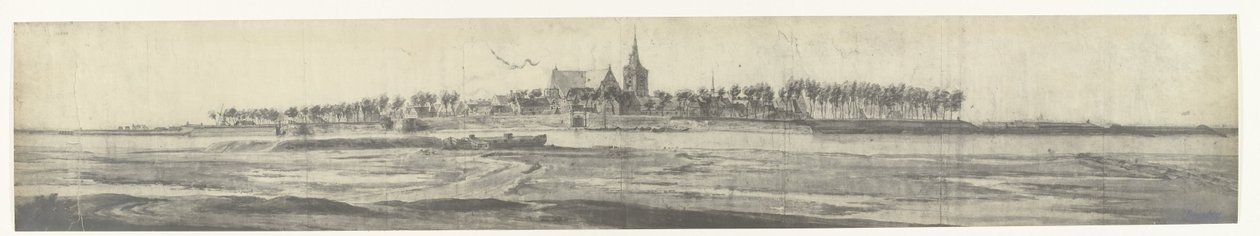 Veduta di Grave, 1672 (serie di foto di disegni dell