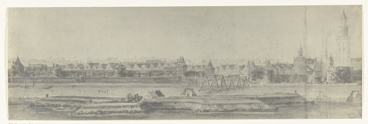 Veduta di Kampen, 1672 (serie di foto di disegni dell