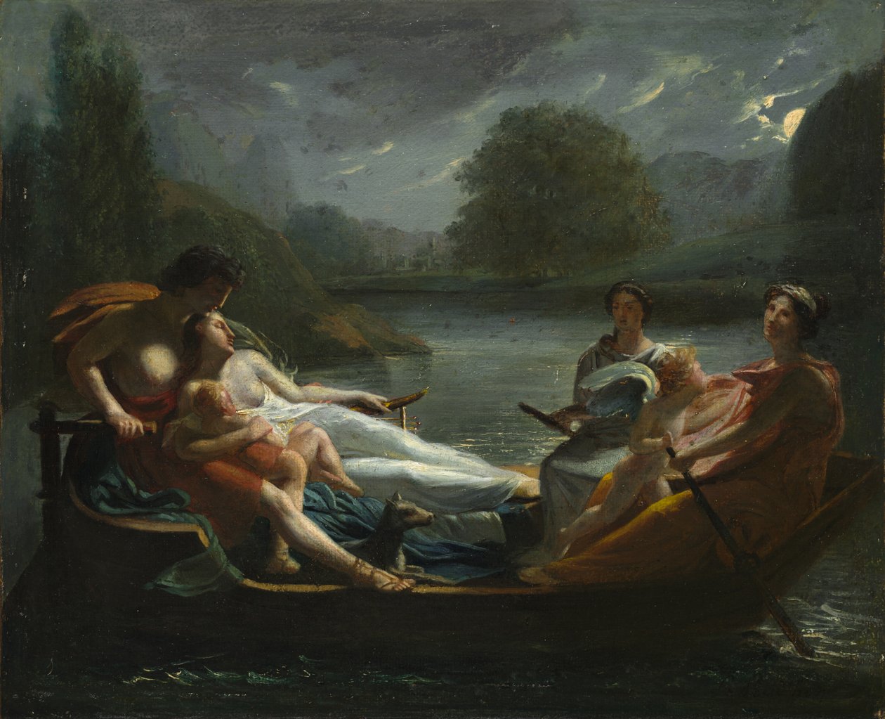 Il sogno della felicità da imitator of Pierre Paul Prud