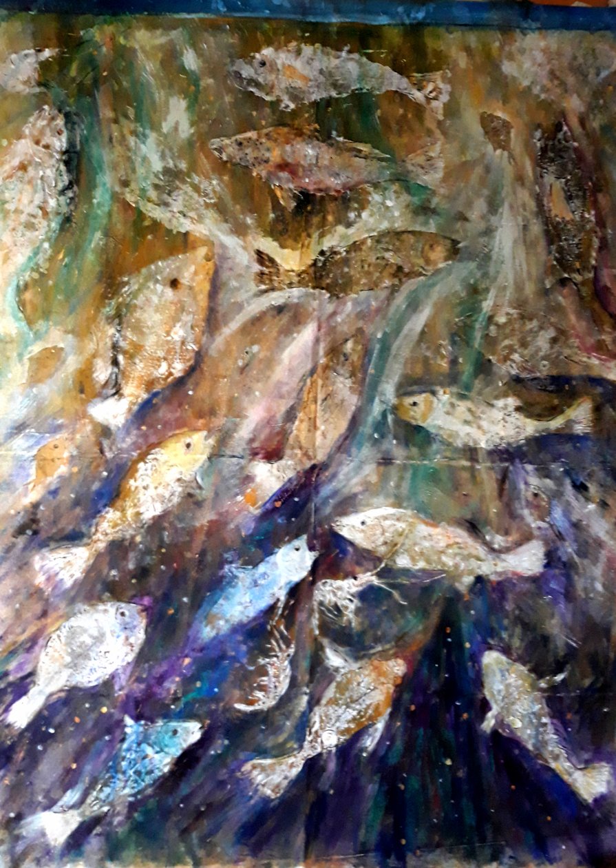Pesce che sale, 2018 da jocasta shakespeare