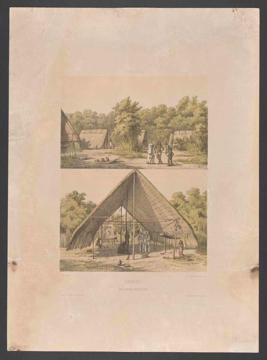 Campo Arawak in Suriname da jonkheer Jacob Eduard van Heemskerck