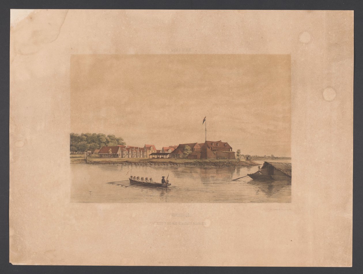 Fort Zeelandia a Paramaribo da jonkheer Jacob Eduard van Heemskerck