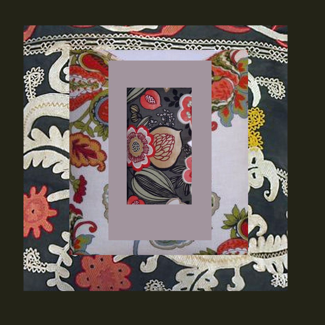 COLORE E PATTERN COLLAGE, 2018 (tecnica mista) da linda arthurs