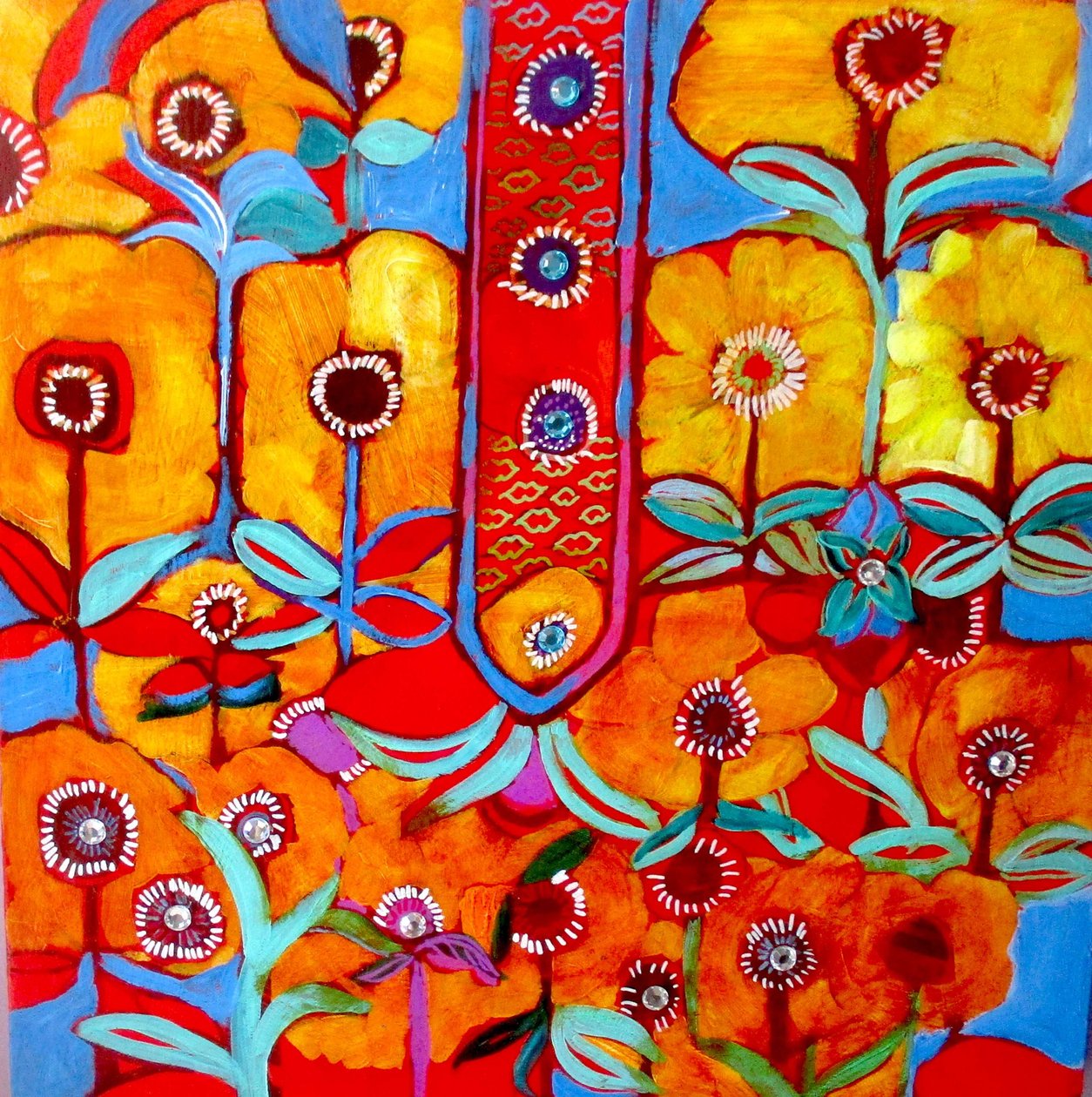 Pezzo di camicia India, 2014 (tecnica mista) da linda arthurs