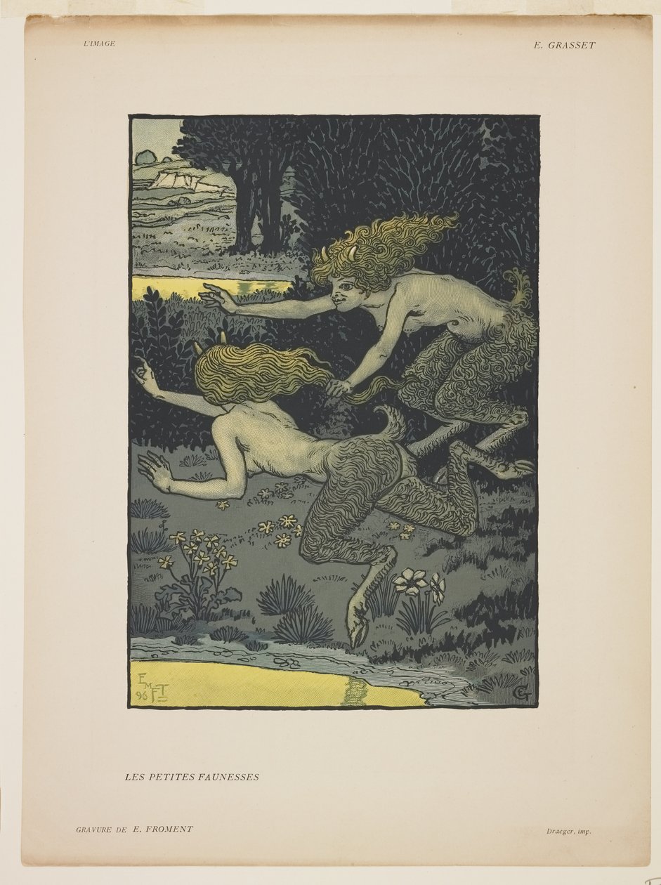 Le piccole faunesse da Émile Froment