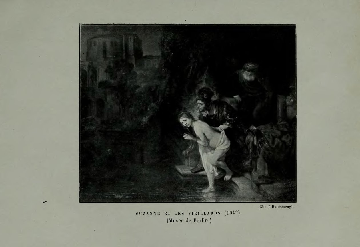Susanna e i vecchioni da Émile Verhaeren Rembrandt