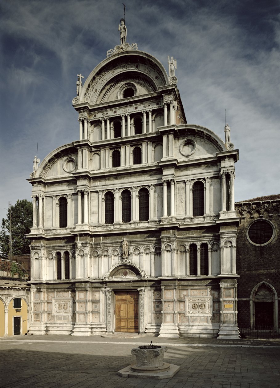 La Chiesa di San Zaccaria, 1480-1500 da Mauro Coducci or Codussi