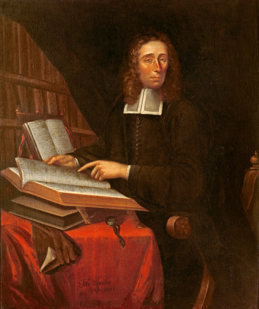 Increase Mather (1639-1723) 1688 da Jan van der Spriet or Spriett