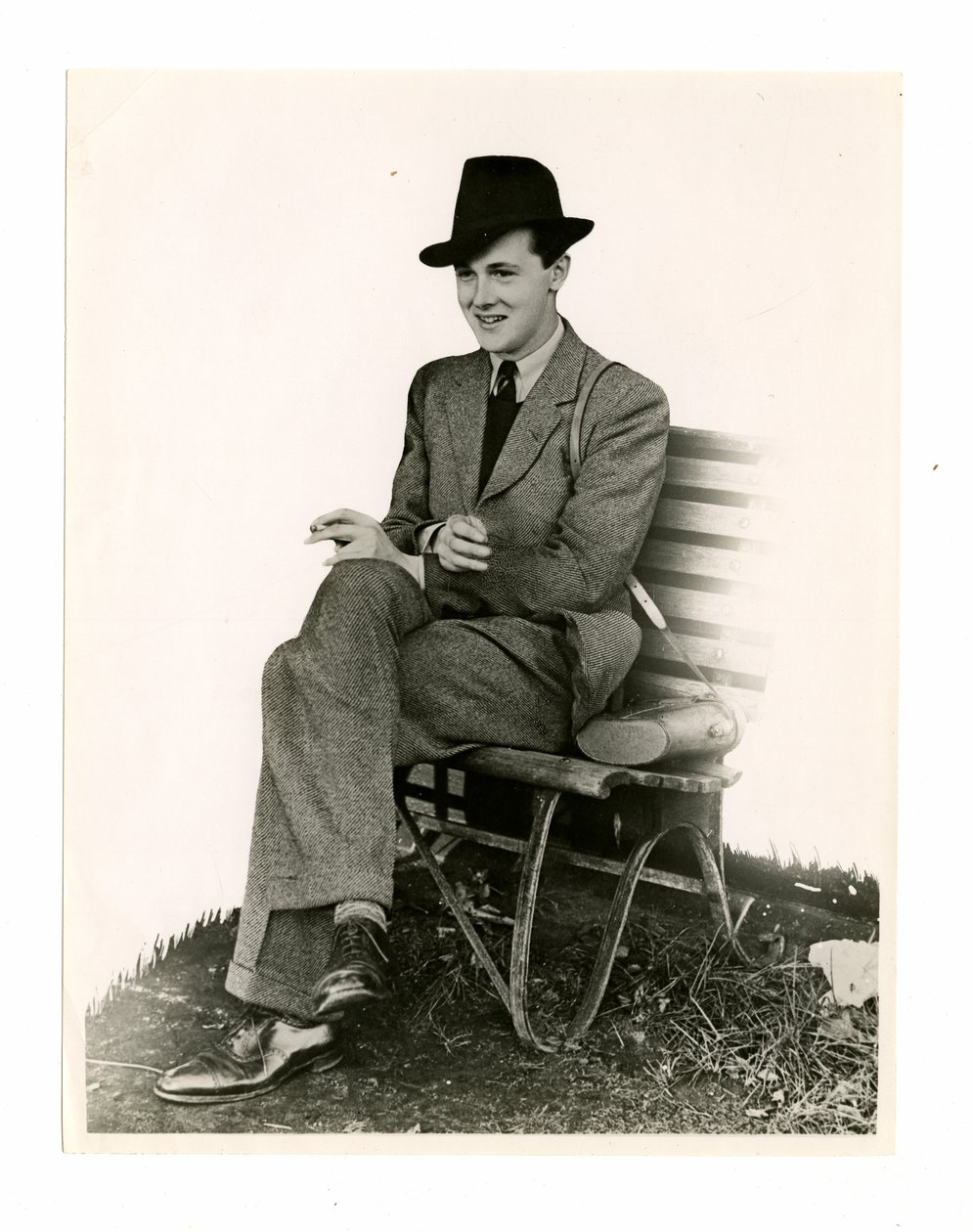 Lord Burlington, c.1938 (foto in bianco e nero) da Unbekannt Unbekannt