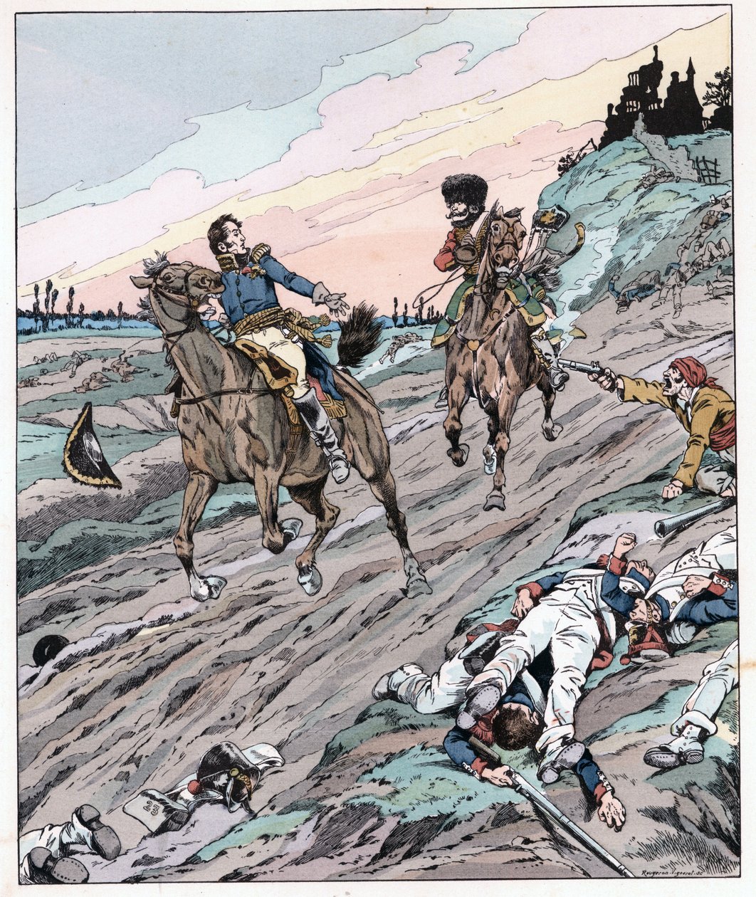 Dategli ancora da bere le parole del generale Hugo (Joseph Leopold Sigisbert Hugo) da pseudonym for Onfray de Breville Jacques Job