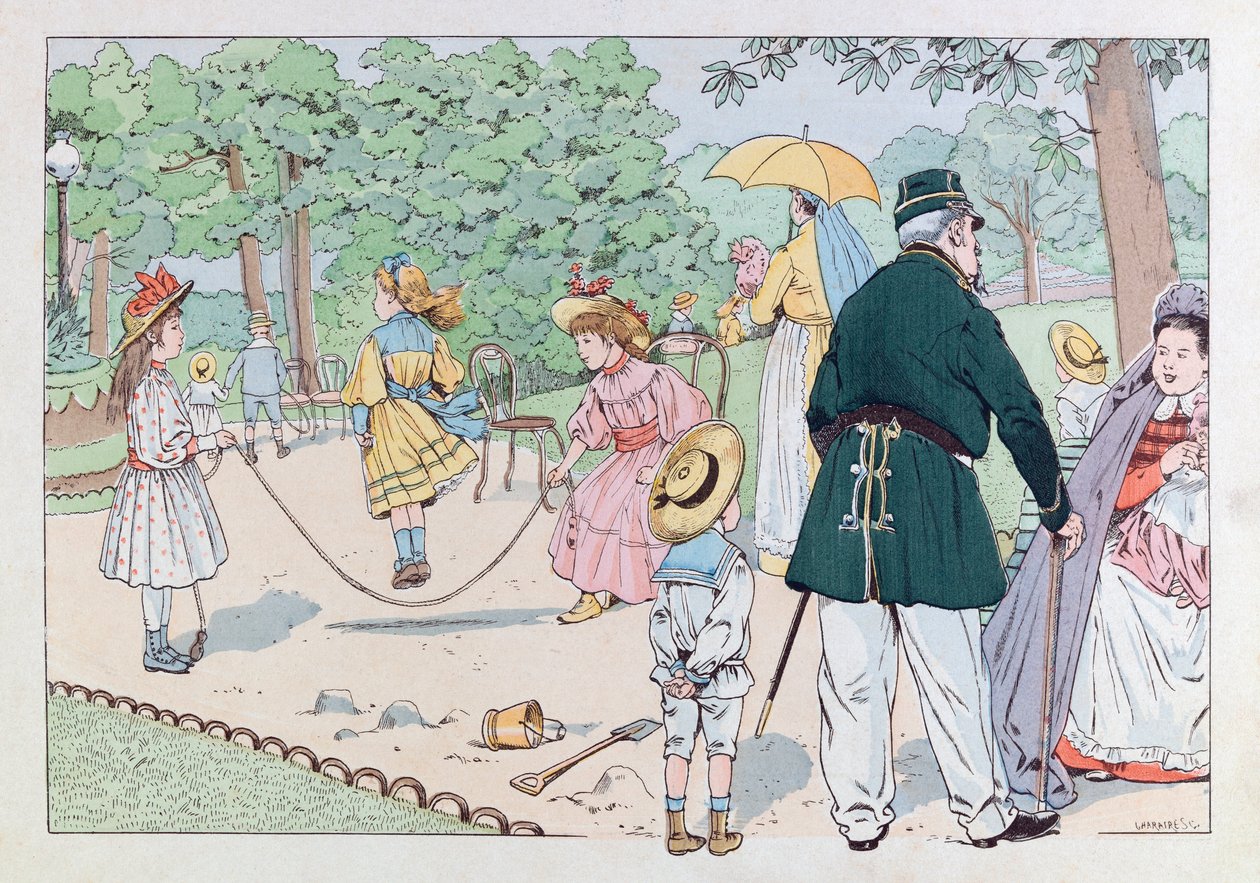 Jacques Marie Gaston Onfray de Breville detto JOB (1858-1931); illustrazione dal libro 