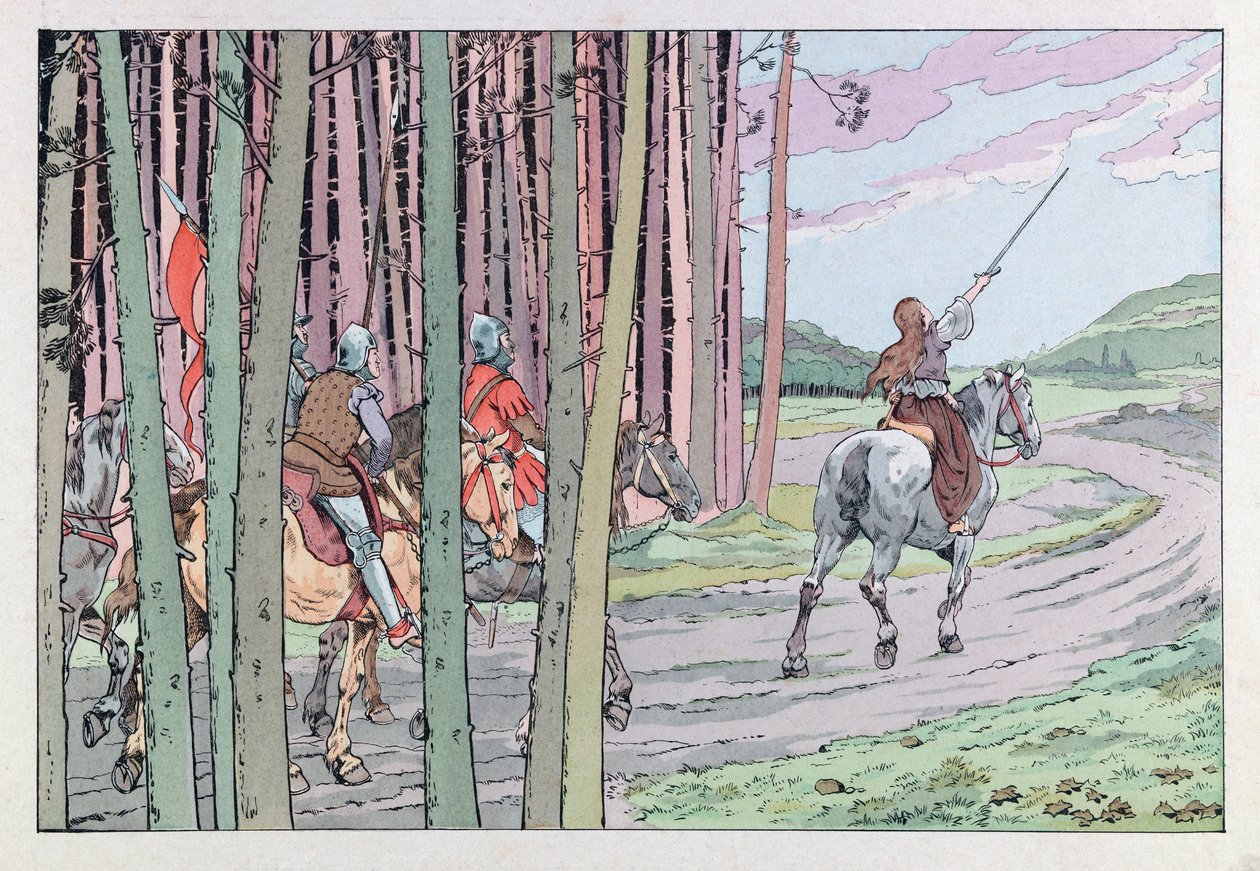 Jacques Marie Gaston Onfray de Breville detto JOB (1858 - 1931); Illustrazione da 