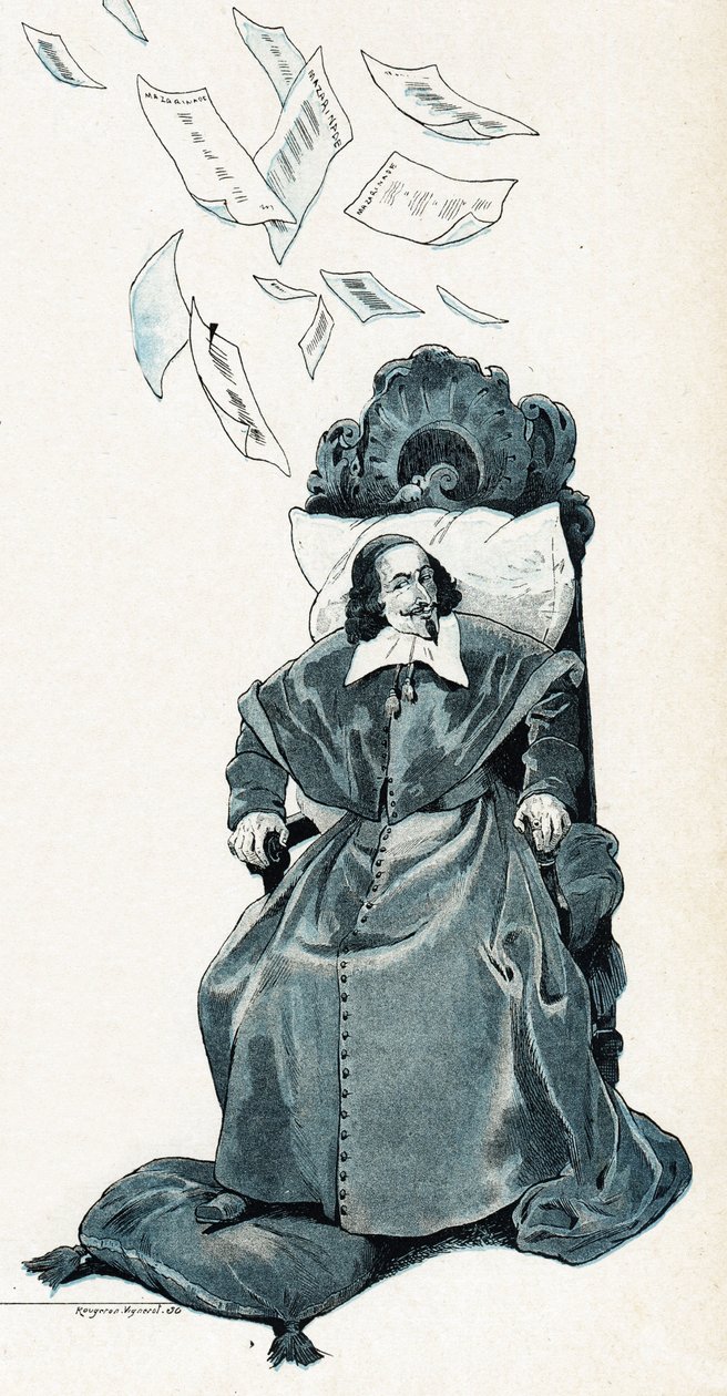 Ritratto del Cardinale Giulio Mazzarino da pseudonym for Onfray de Breville Jacques Job