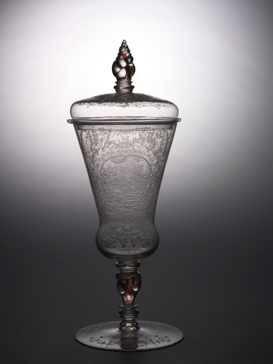 Calice coperto, c.1715 da school Bohemian