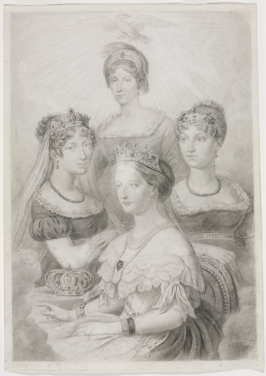 Donne Bonaparte da studio of A. W. A. Plâté Studio (Ceylonese)