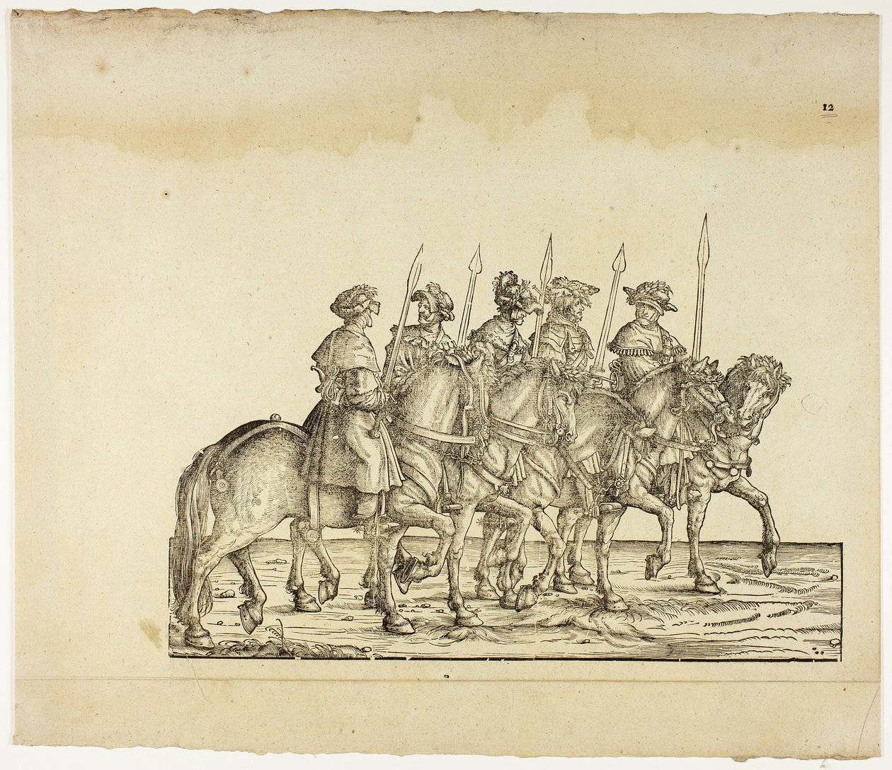 Trionfo di Massimiliano da the Elder Hans Burgkmair