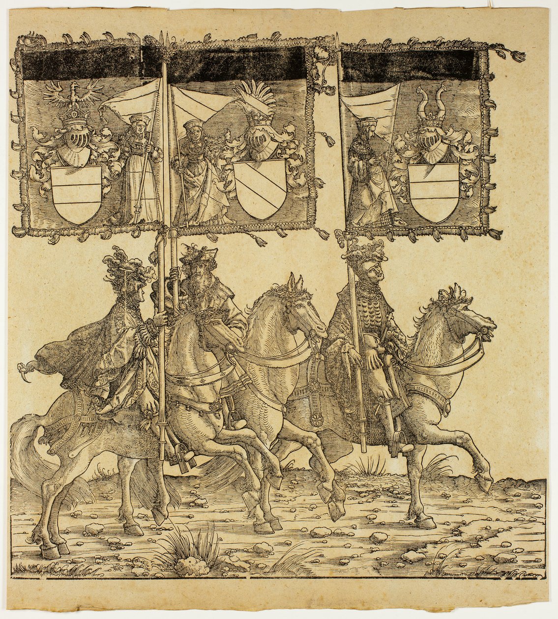 Trionfo di Massimiliano da the Elder Hans Burgkmair
