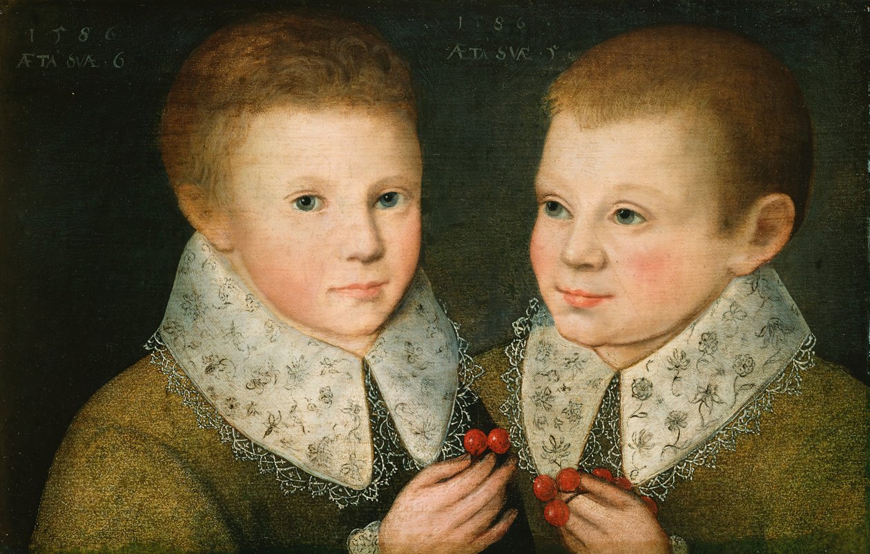Ritratto di due fratelli da the Younger Marcus Gheeraerts