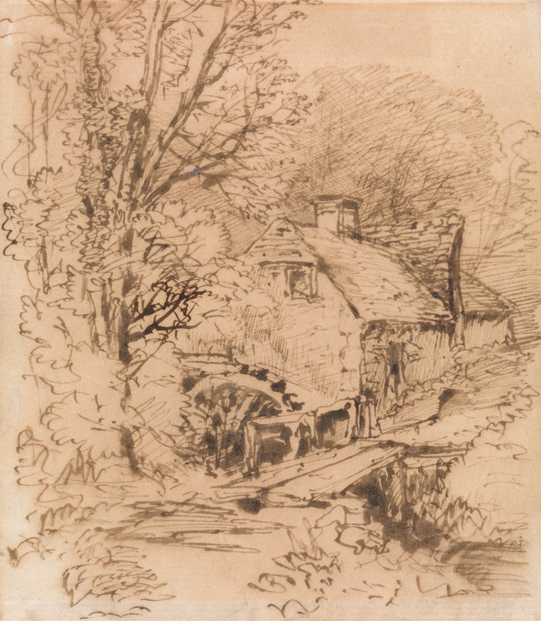 Mulino vicino a Newbury da unknown artist
formerly John Constable