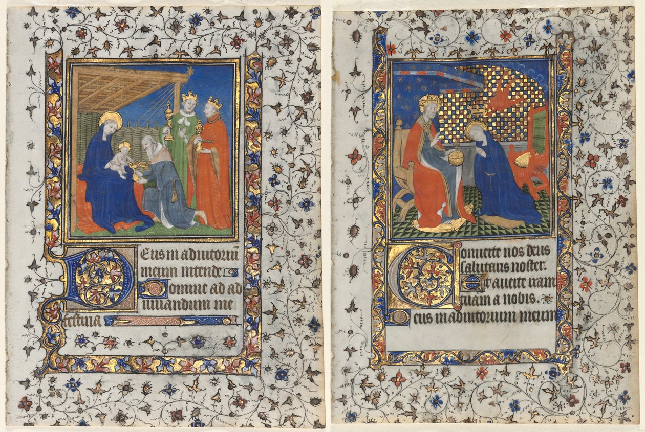 Bifolio da un libro d