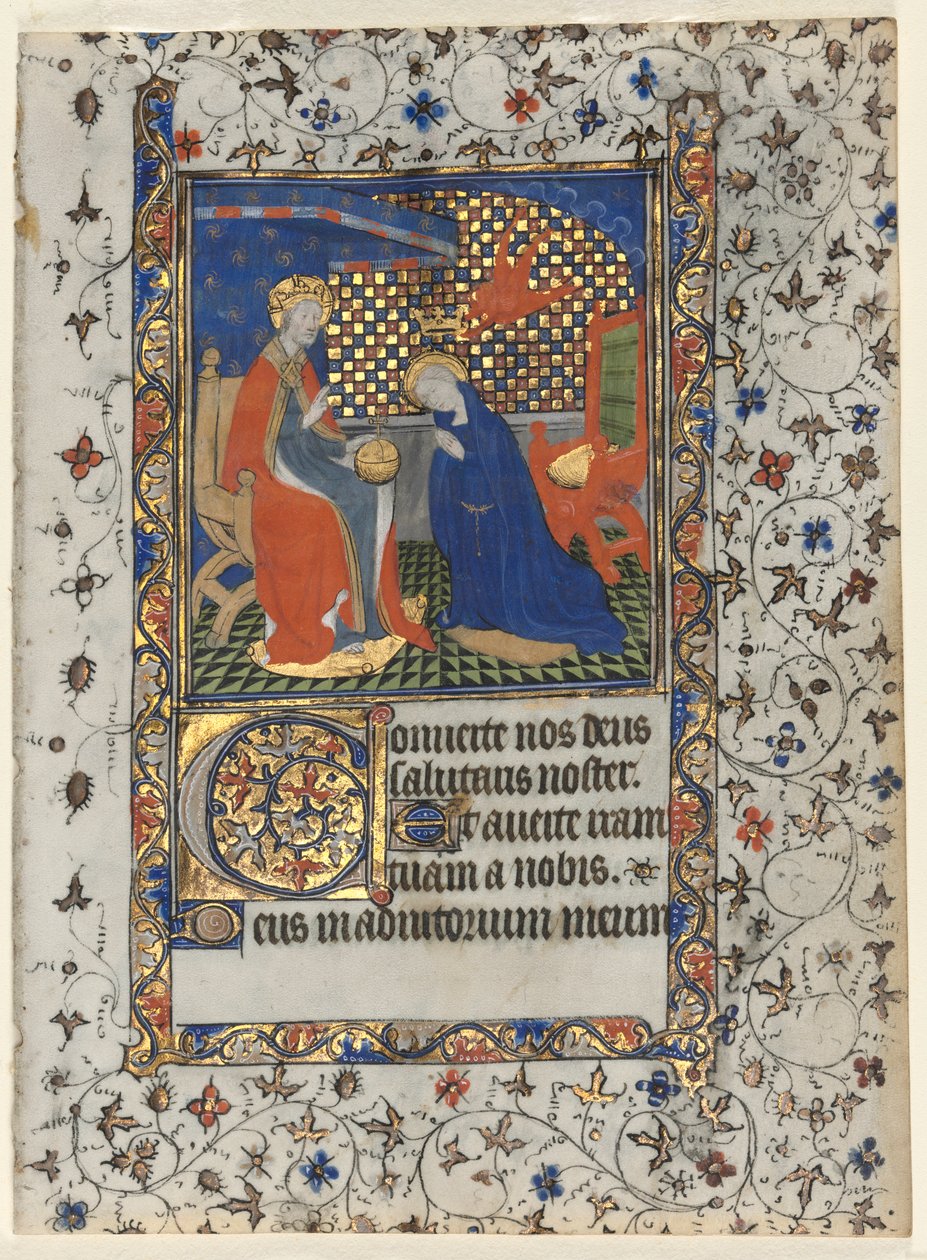 Bifolio da un libro d