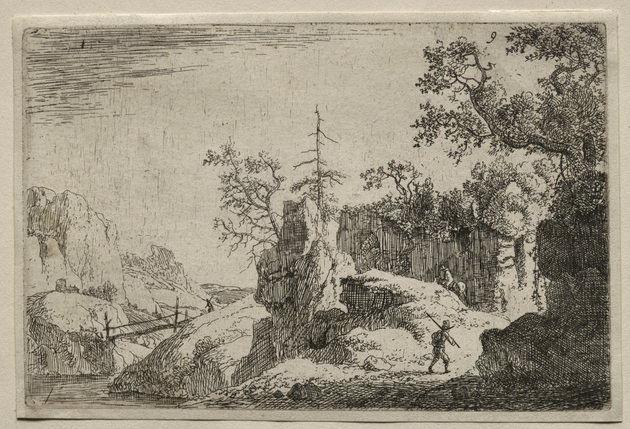 Paesaggio Montano da workshop of Giunta di Tugio