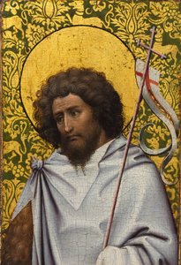 San Giovanni Battista, c.1410 da (1375/8 1444) Master of Flemalle