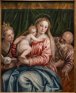 Madonna e Bambino tra Santa Caterina d