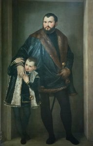 Ritratto di Giuseppe da Porto con suo figlio Adriano