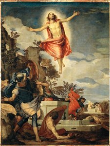 La Resurrezione (dipinto su tela) da (1528-88) Veronese