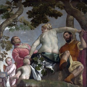 Infedeltà, c.1575 da Veronese