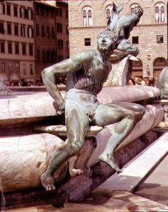 La Fontana di Nettuno (dettaglio) da Giambologna