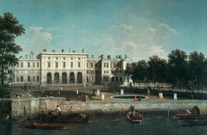Vecchia Somerset House sul Tamigi da (1697 1768) Canaletto
