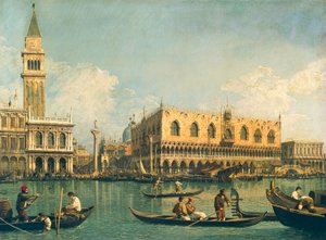 Il Molo dal Bacino di San Marco nel giorno dell
