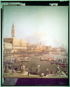 Il Molo e il Palazzo Ducale dal Bacino di San Marco