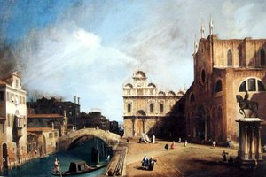 Venice, Scuola di S.Marco da Canaletto