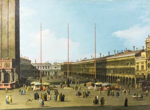 Venezia, vista di piazza San Marco con le procuratie da (1697 1768) Canaletto