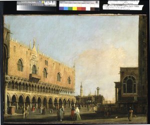 Vista della Piazzetta San Marco verso sud