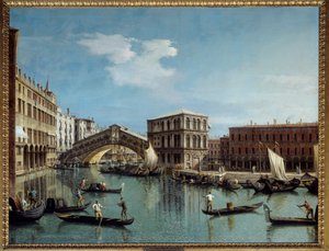 Il ponte di Rialto a Venezia