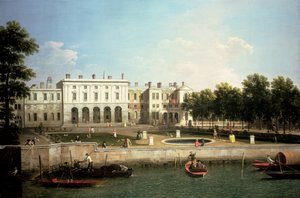 Vecchia Somerset House dal Tamigi, Londra da Canaletto