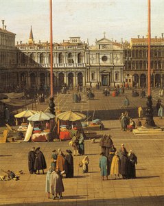 Piazza San Marco, Venezia, circa 1735 (dettaglio)