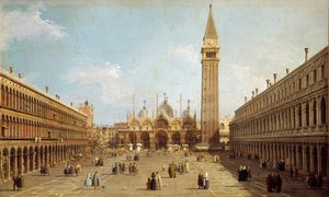 Veduta di Piazza San Marco a Venezia