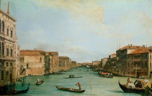 Veduta del Canal Grande dal Palazzo Balbi da Canaletto
