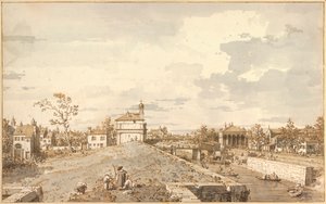 Vista di Porta Portello con il canale Brenta, Padova di Antonio Canal detto Canaletto (1697-1768) 1740-1743 Dim 33,1x52,9 cm Albertina, Vienna da Canaletto