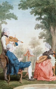Monsieur e Mademoiselle de Croismare da Carmontelle