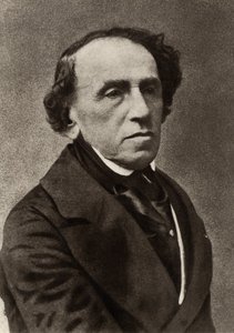 Giacomo Meyerbeer (1791-1864) (Jakob Liebmann Beer) compositore tedesco che si stabilì a Parigi e si affermò come uno dei principali compositori di grand opéra francese (foto b/n) da (1820 1910) Nadar
